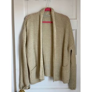 Chunky knit sweater